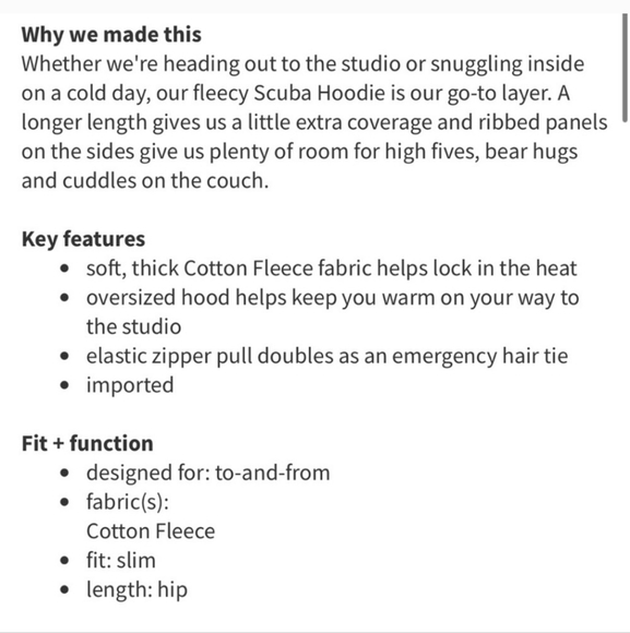 Lululemon Scuba Hoodie IIGhost Dot Heathered Cranberry Bordeaux Drama size 12 - Picture 3 of 9